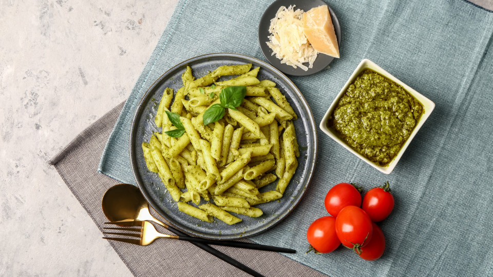 Massa com Pesto