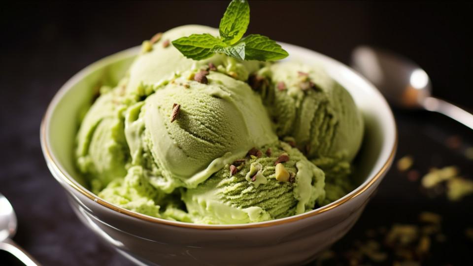gelado pistachio