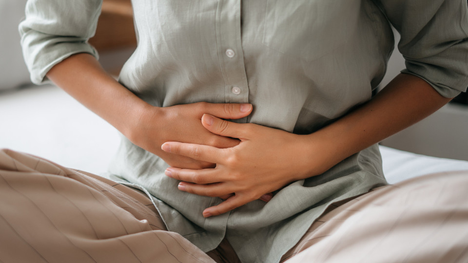 dor de barriga