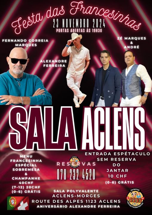 Festa francesinhas