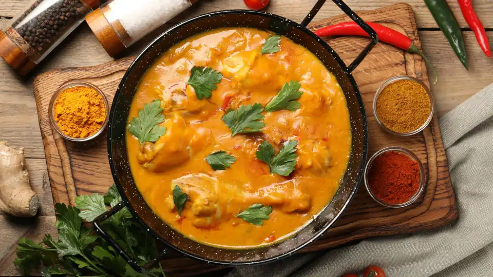 caril de frango