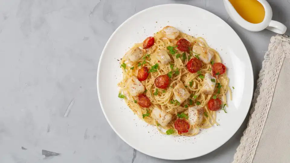 massa bacalhau