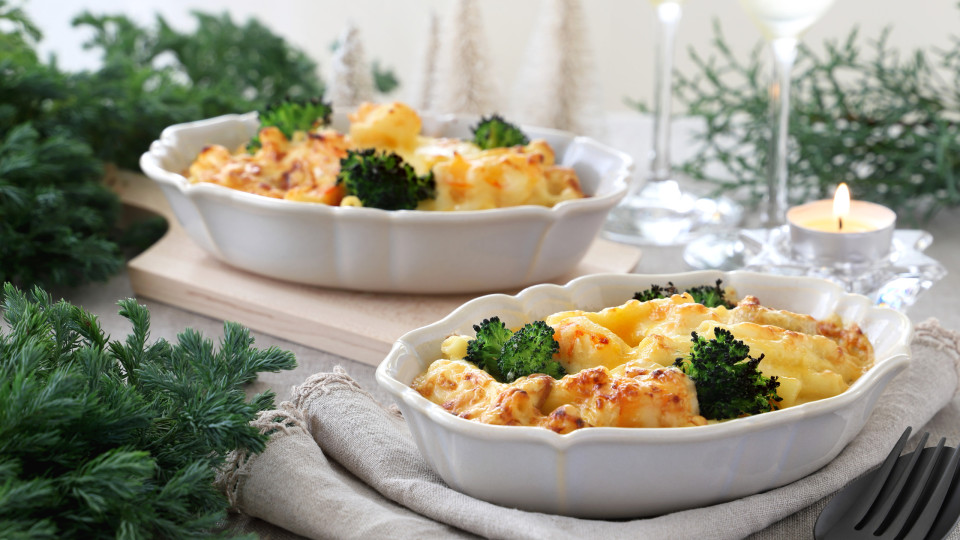 Brocolos com camarao