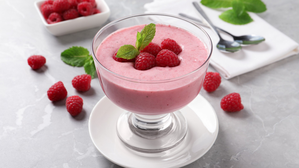 Mousse frutos vermelhos