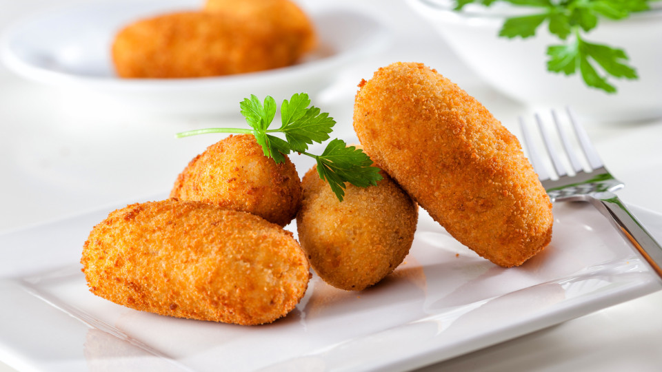 Croquetes frango