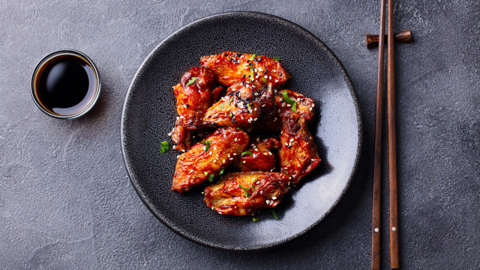 Frango frito coreano