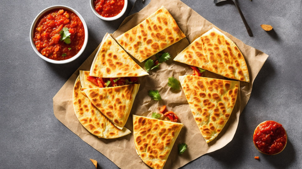 quesadillas